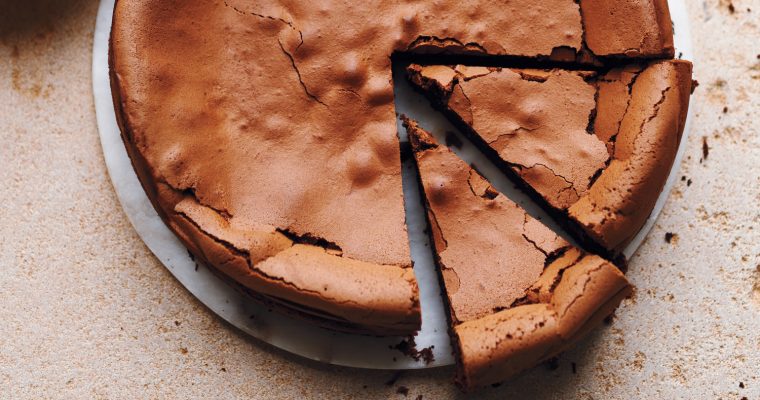 Receita de bolo de chocolate sem farinha