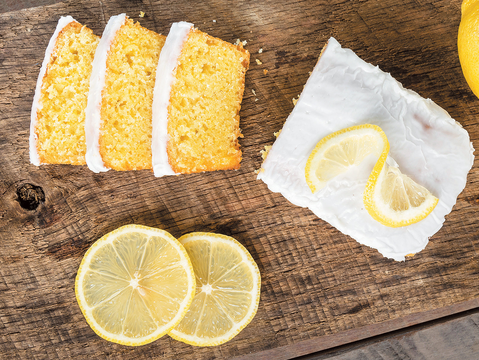 Pound cake de limão