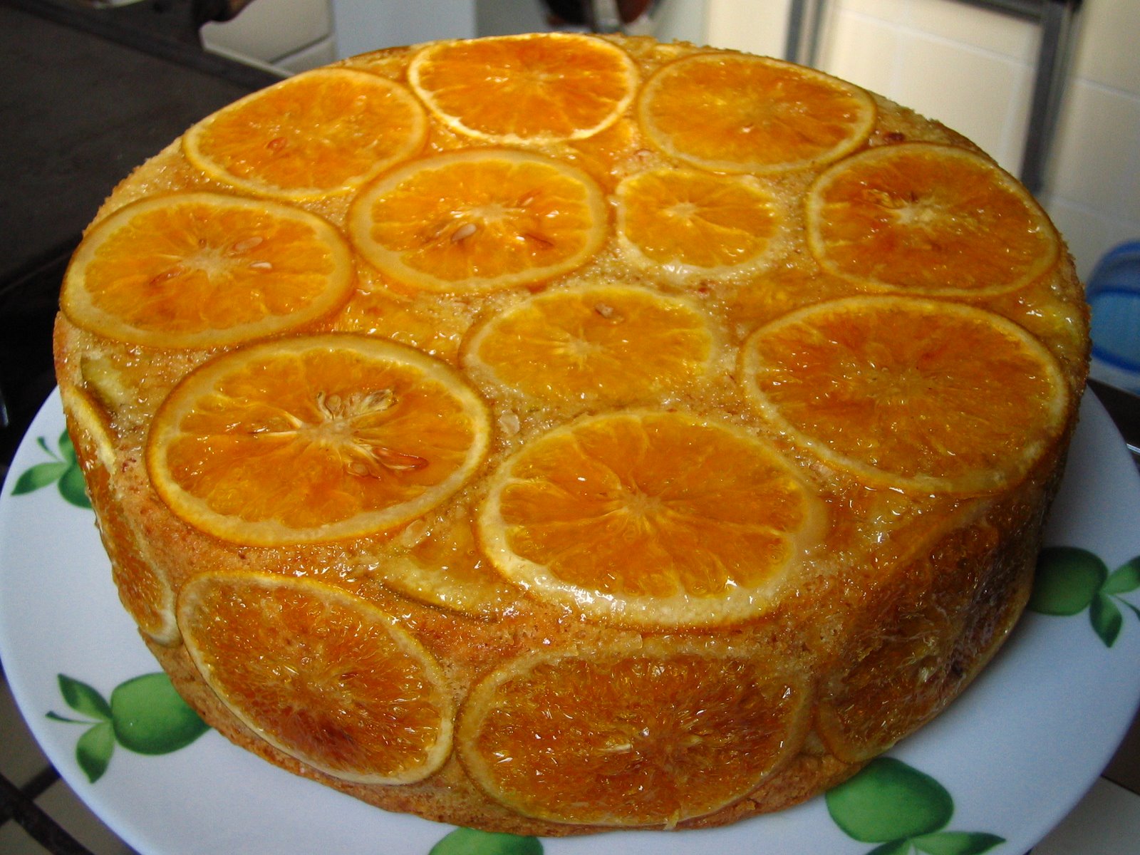 Receita de bolo de laranja com casca