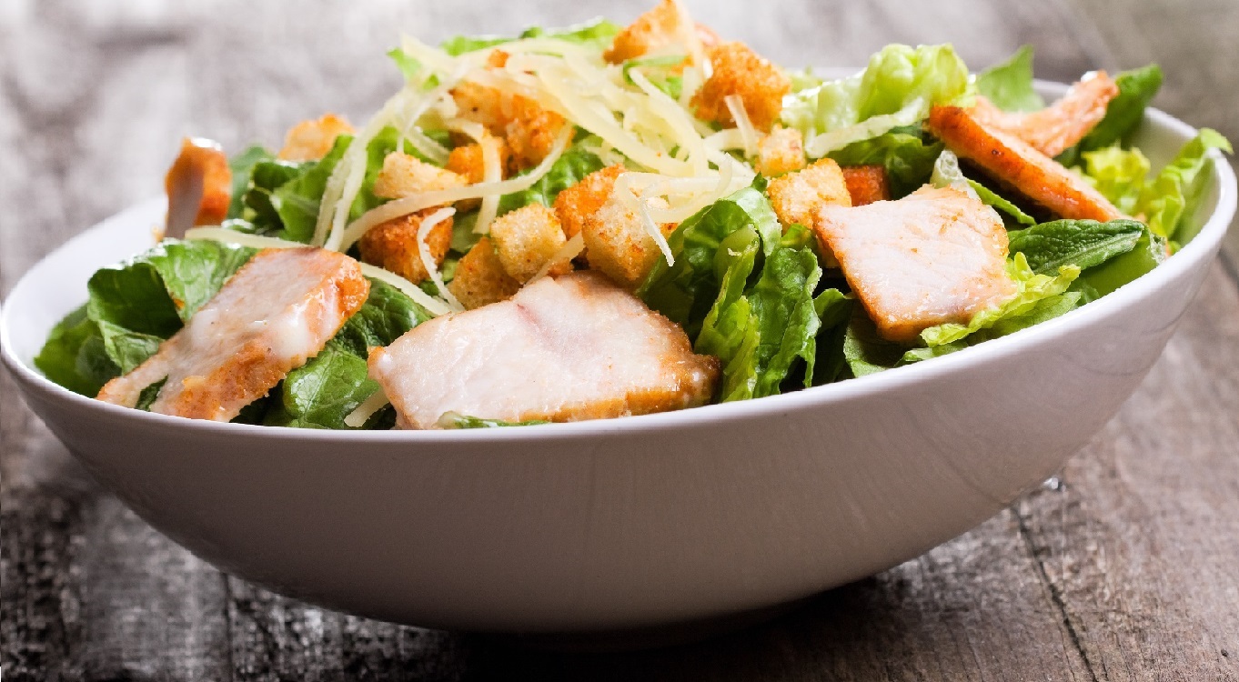 Salada Caesar, das mais conhecidas do mundo