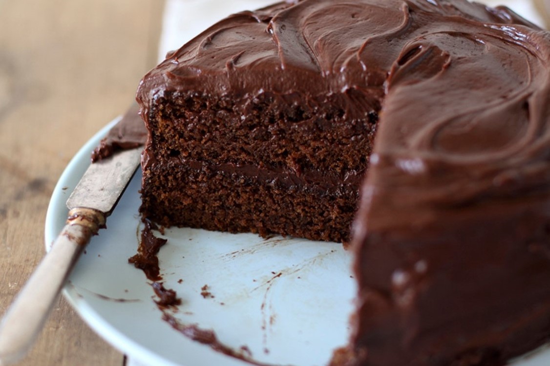 Receita de bolo de chocolate sem ovos