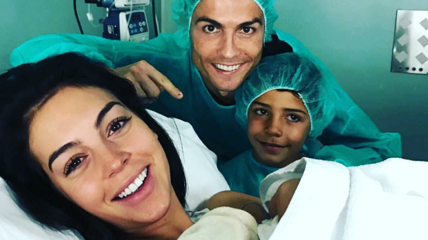 Já nasceu Alana Martina, a quarta filha de Cristiano Ronaldo