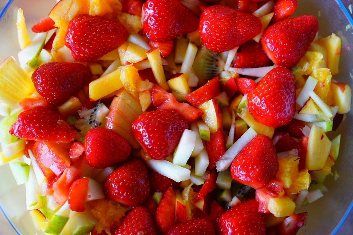 Salada de frutas light para perder peso