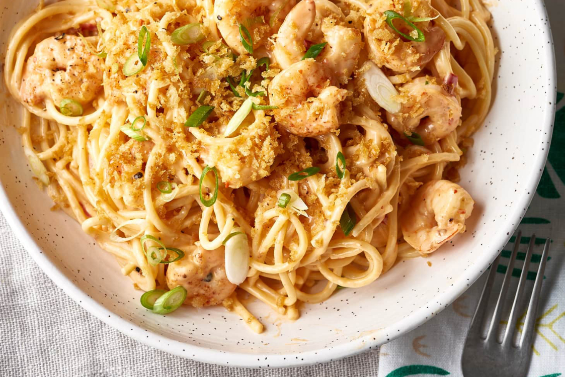 Esparguete com camarão: uma receita fácil, para este verão!