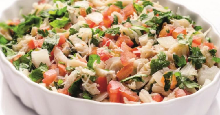 Salada de bacalhau: para aproveitar as sobras do Natal!