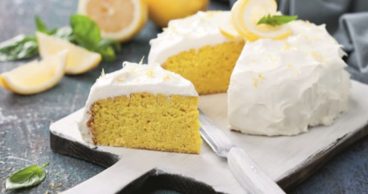 Bolo de limão: uma fresca tentação!