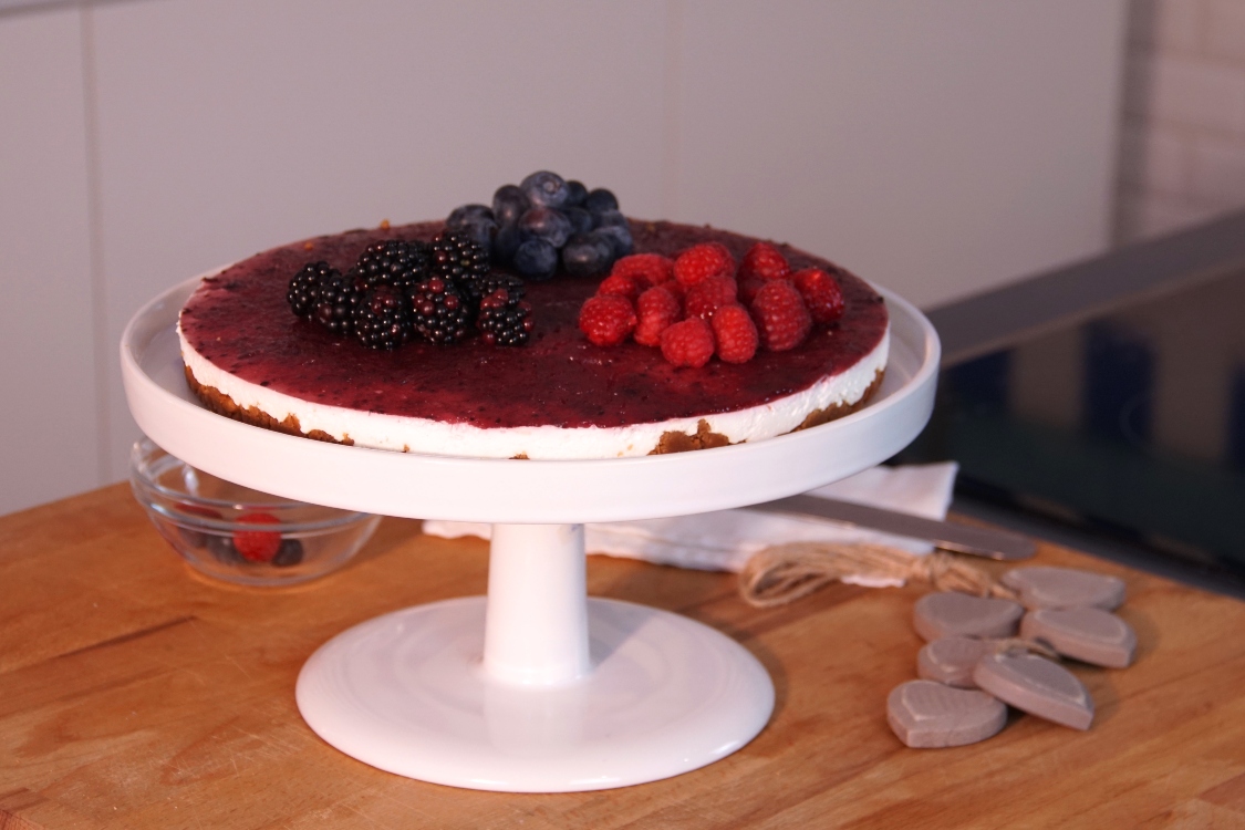 Cheesecake de frutos vermelhos: um doce do outro mundo!