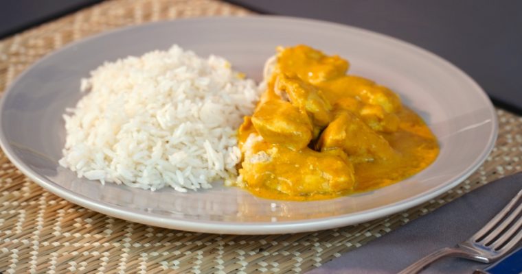 Caril de frango com arroz: viaje para a Índia… sem sair da mesa!