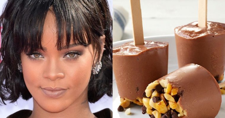 Rihanna não resiste a um gelado de chocolate: descubra esta receita!