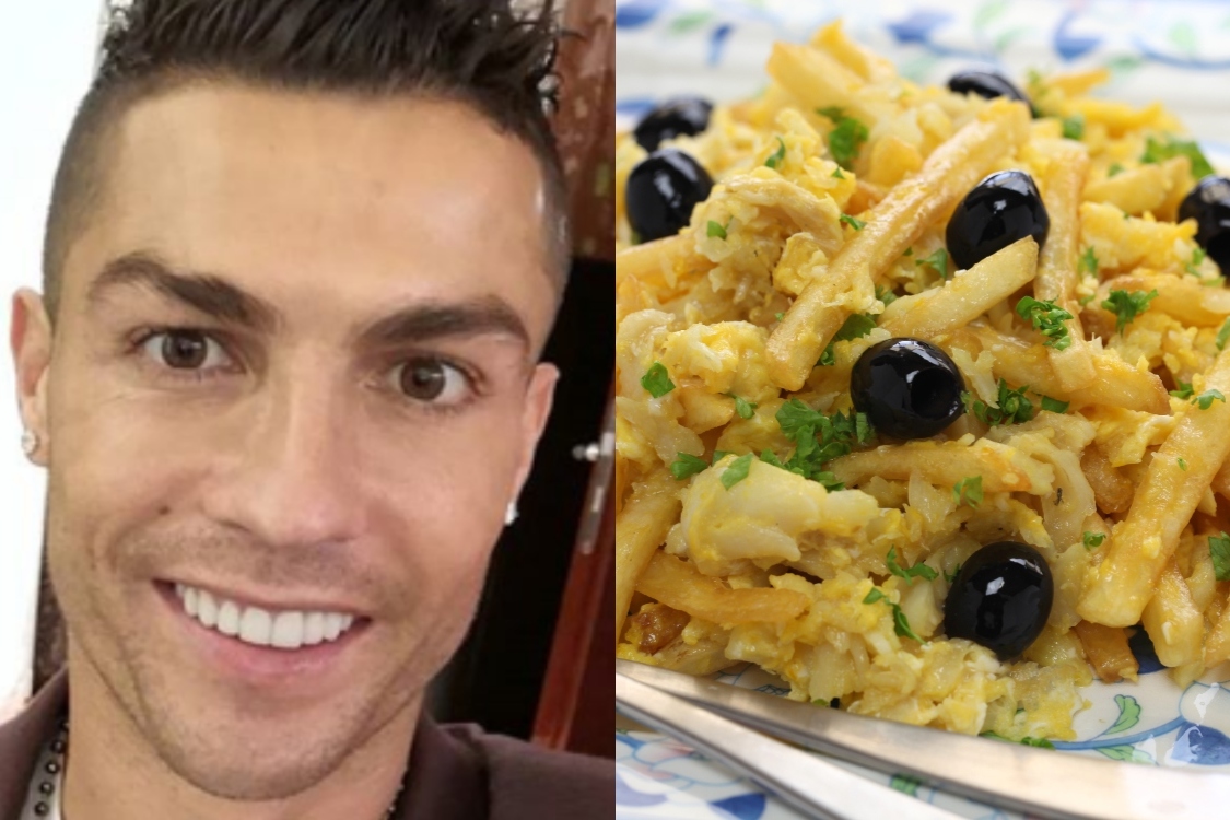 Cristiano Ronaldo não resiste a um Bacalhau à Brás: conheça esta receita!