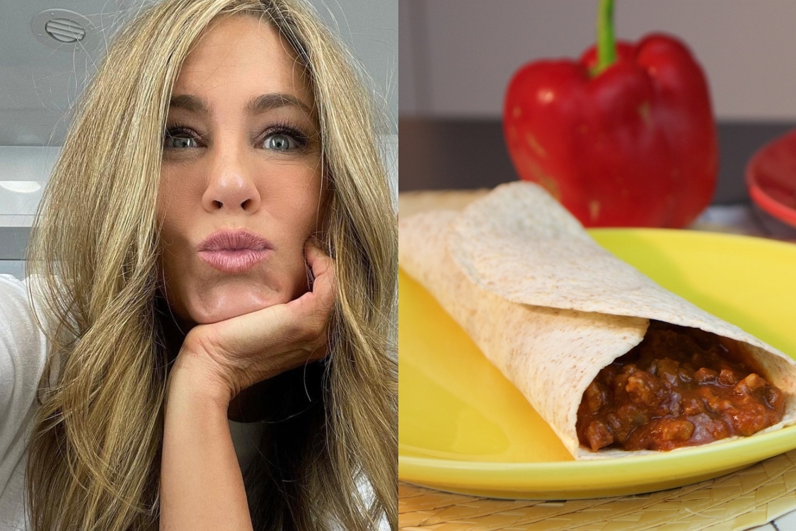 Jennifer Aniston não resiste a um burrito: conheça esta receita!