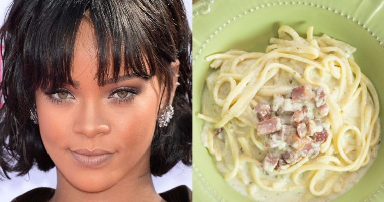 Rihanna adora pasta: fique com esta receita de fettuccine!