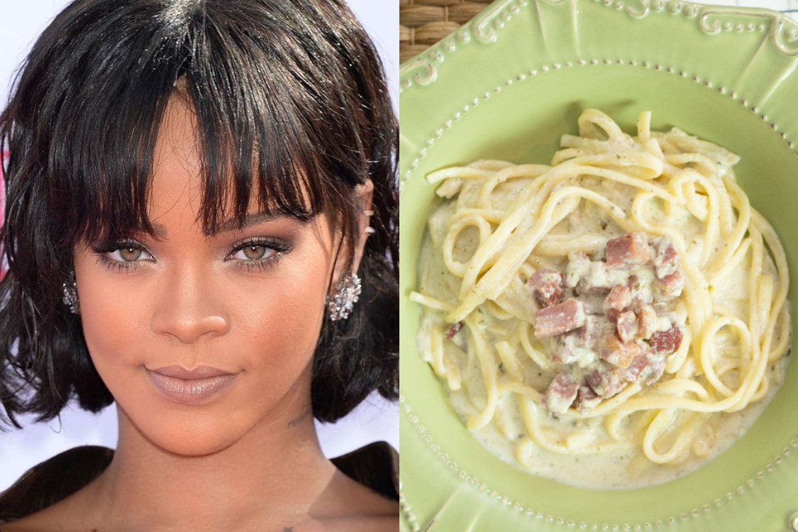 Rihanna adora pasta: fique com esta receita de fettuccine!