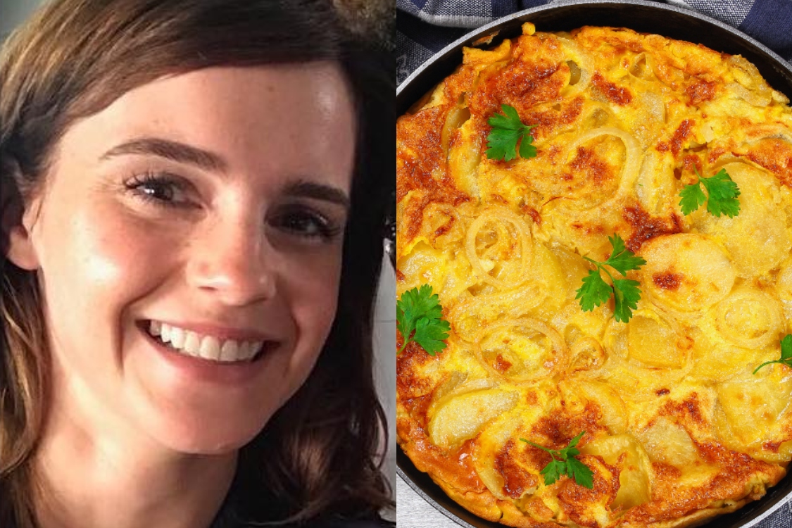 Emma Watson adora tortilha… e eu também! Conheça esta receita!