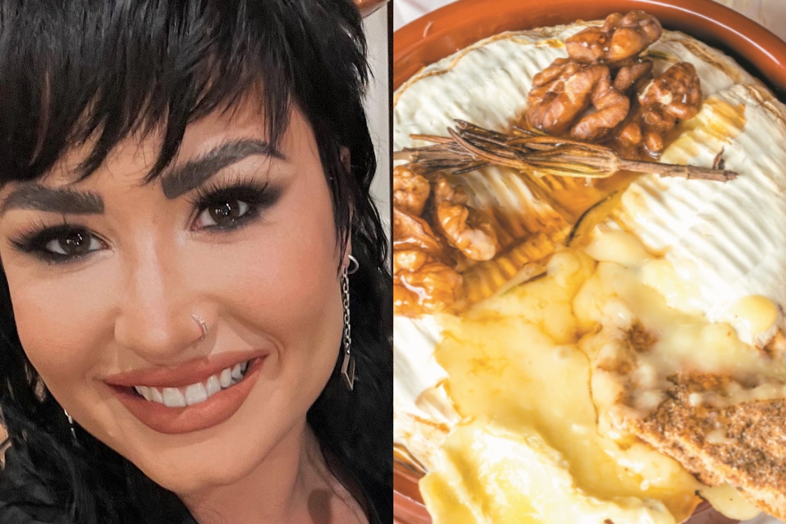 Demi Lovato adora queijo: conheça esta receita com queijo Camembert!