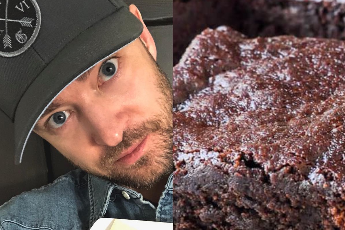 Justin Timberlake adora brownies au fudge: siga a receita!