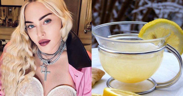 Madonna adora chá de gengibre: saiba como preparar!