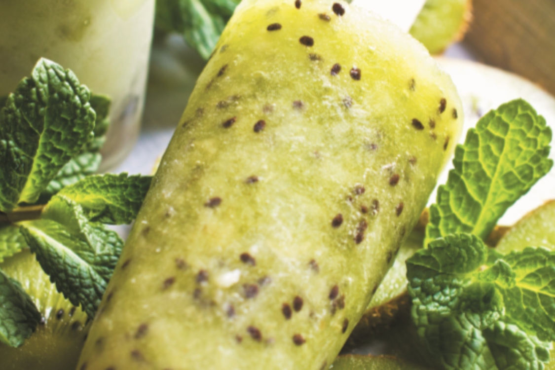 Gelado de kiwi e hortelã: para aproveitar o verão, com um ótimo sabor!