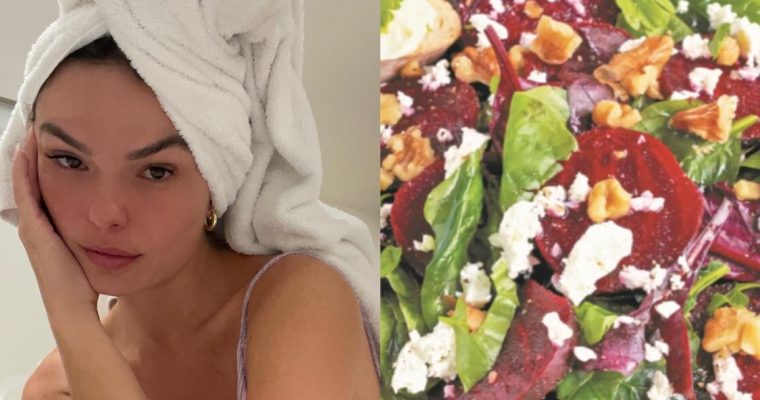 Isis Valverde adora frutas e legumes: fique com esta receita de salada!