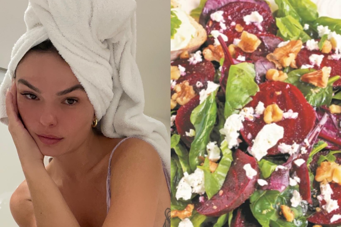 Isis Valverde adora frutas e legumes: fique com esta receita de salada!