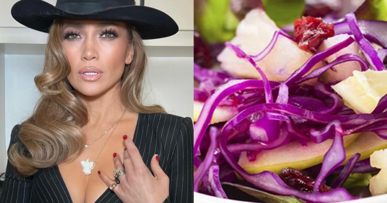 Jennifer Lopez adora salada de couve: faça esta receita!