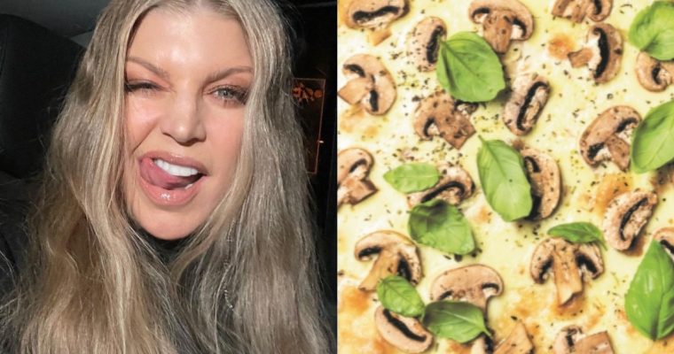 Fergie adora pizza: fique com esta receita!