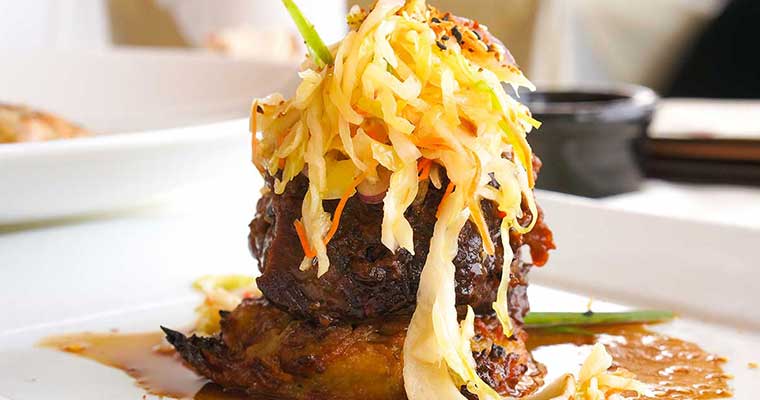 Salada de ovos de codorniz