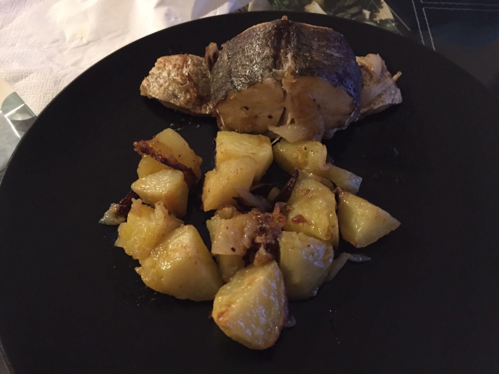 Peixe no forno à Yasmin