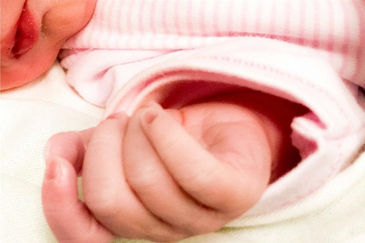 A primeira foto da bebé de João Paulo Rodrigues