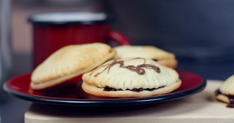 Tarte de chocolate e nozes pecan