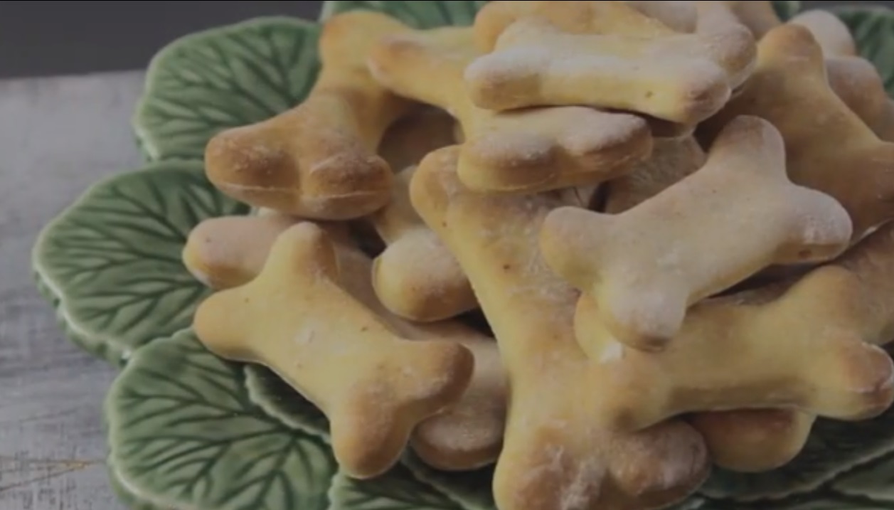Receita de biscoitos para cão