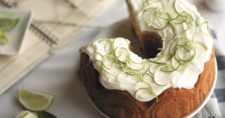 Receita de bolo de coco e lima