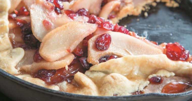 Uma maravilhosa Tarte de Pera e Arandos