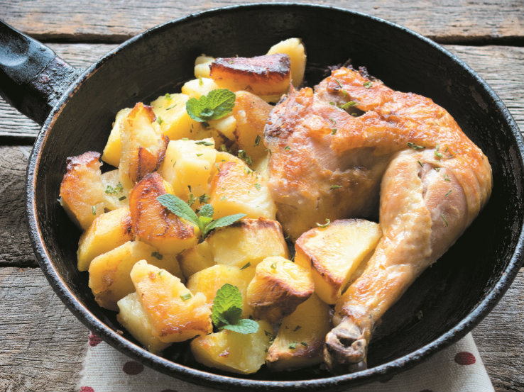Frango com batata-doce irresistível