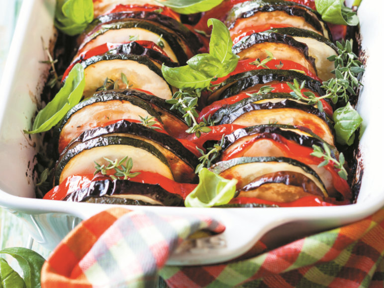 A receita francesa de Ratatuille rápido