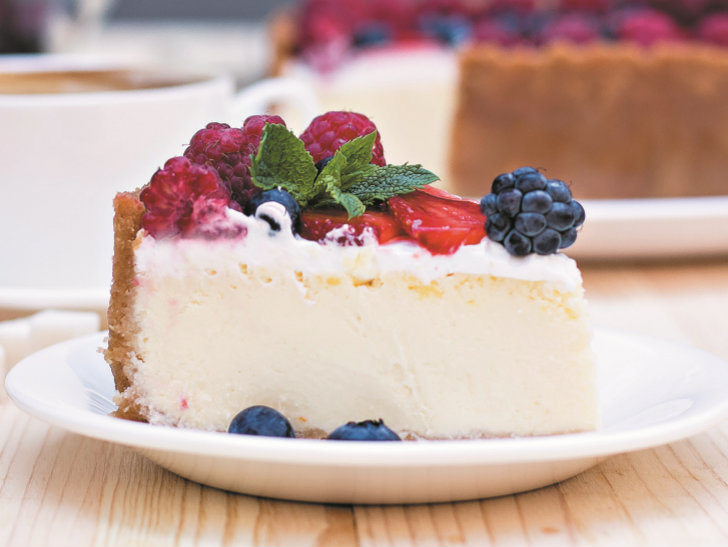 O delicioso Cheesecake de Frutos Vermelhos