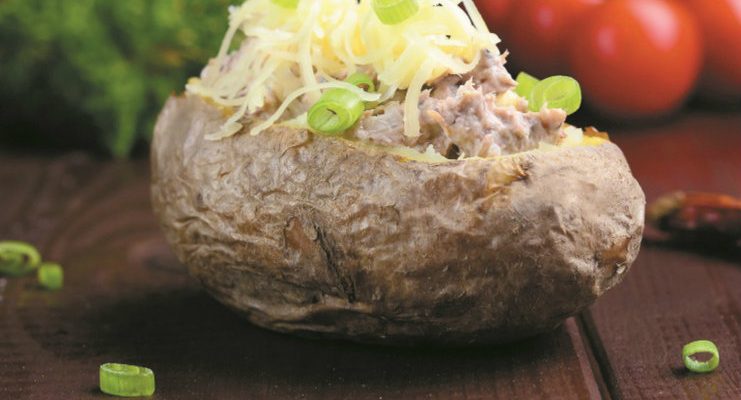 Receita por menos de 4€: Batata recheada