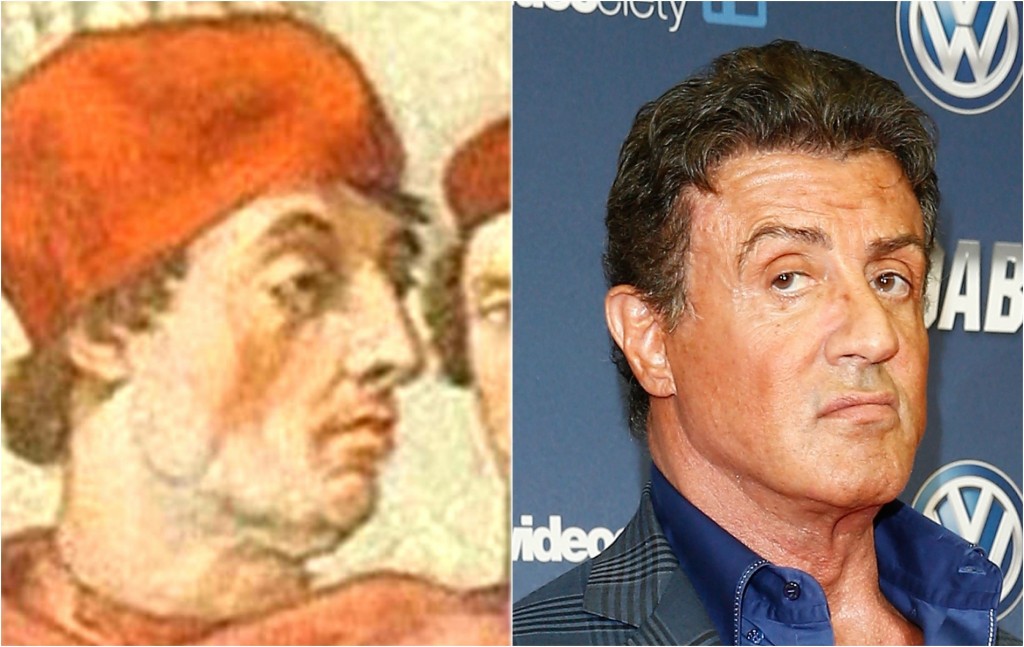 famosos parecidos a figuras históricas