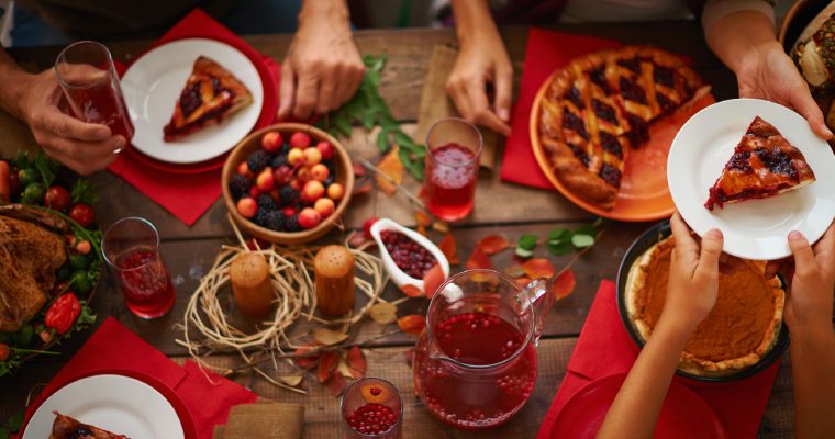 Dia de Ação de Graças para estar com a família