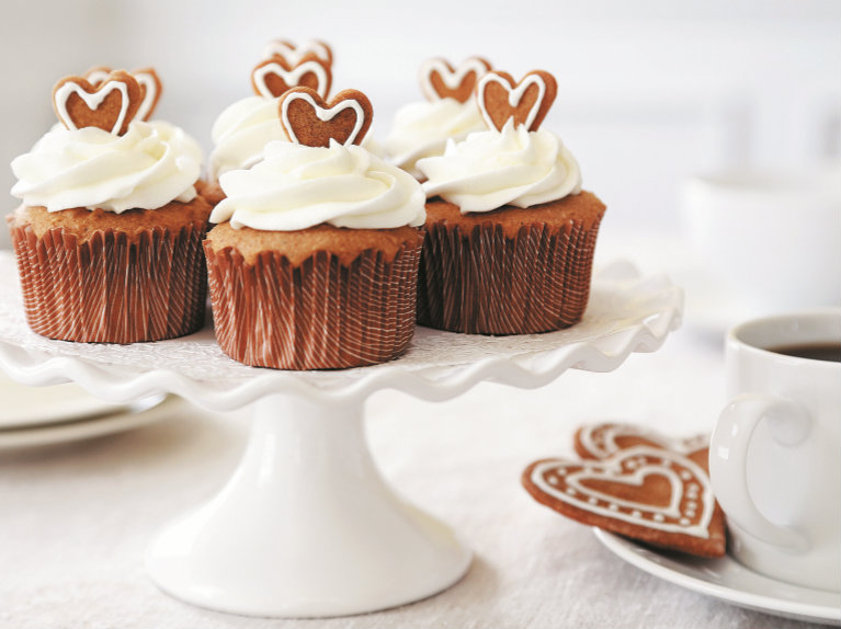 Delicie-se com os cupcakes de canela