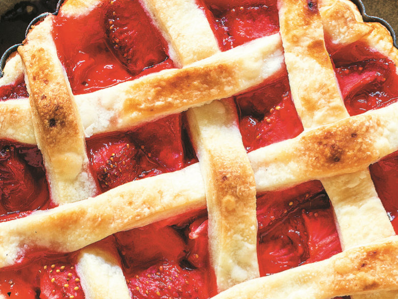 Já experimentou a receita de tarte de morango?