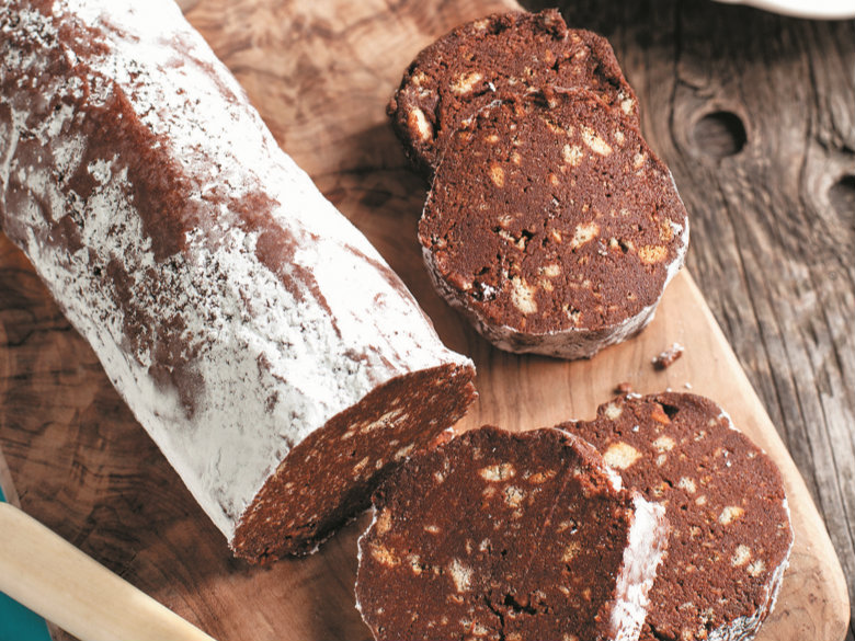 Já experimentou salame de chocolate e café?