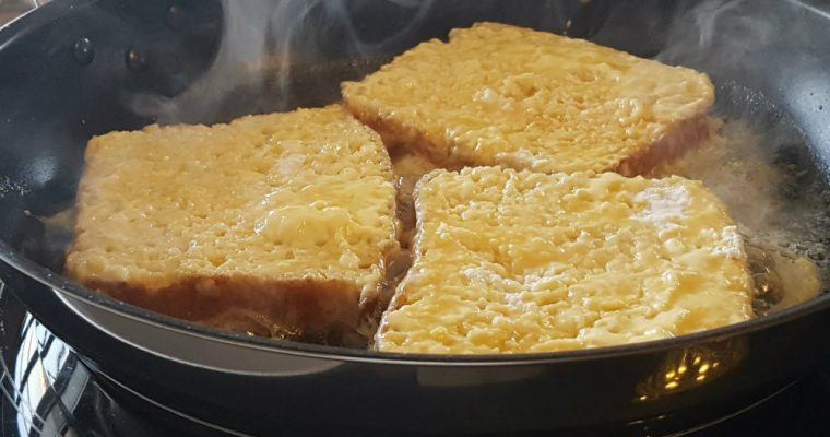 Receita de rabanadas para aproveitar bolo