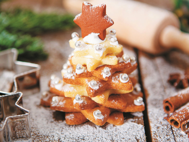 A receita de bolachas de gengibre e canela