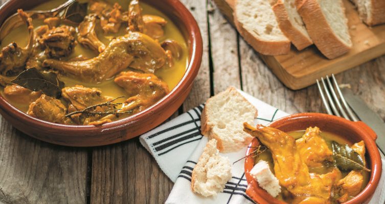 O melhor caril de coelho