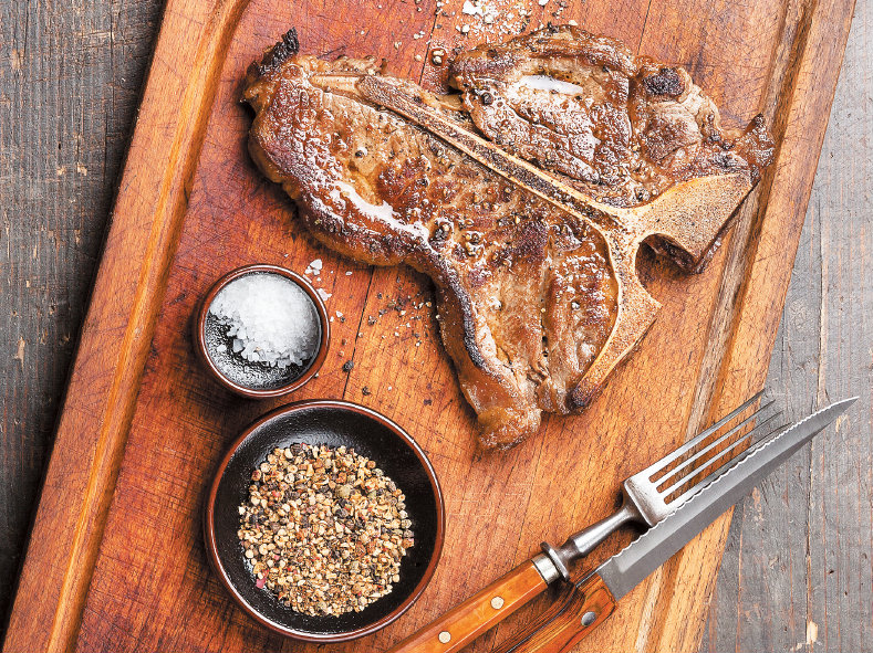 Receita de costeleta com pimenta do reino