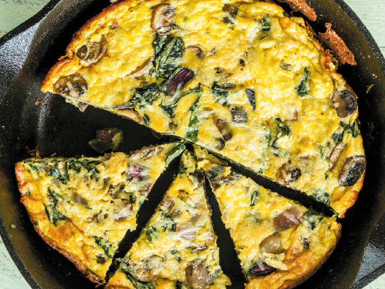 Receita de omeleta primavera