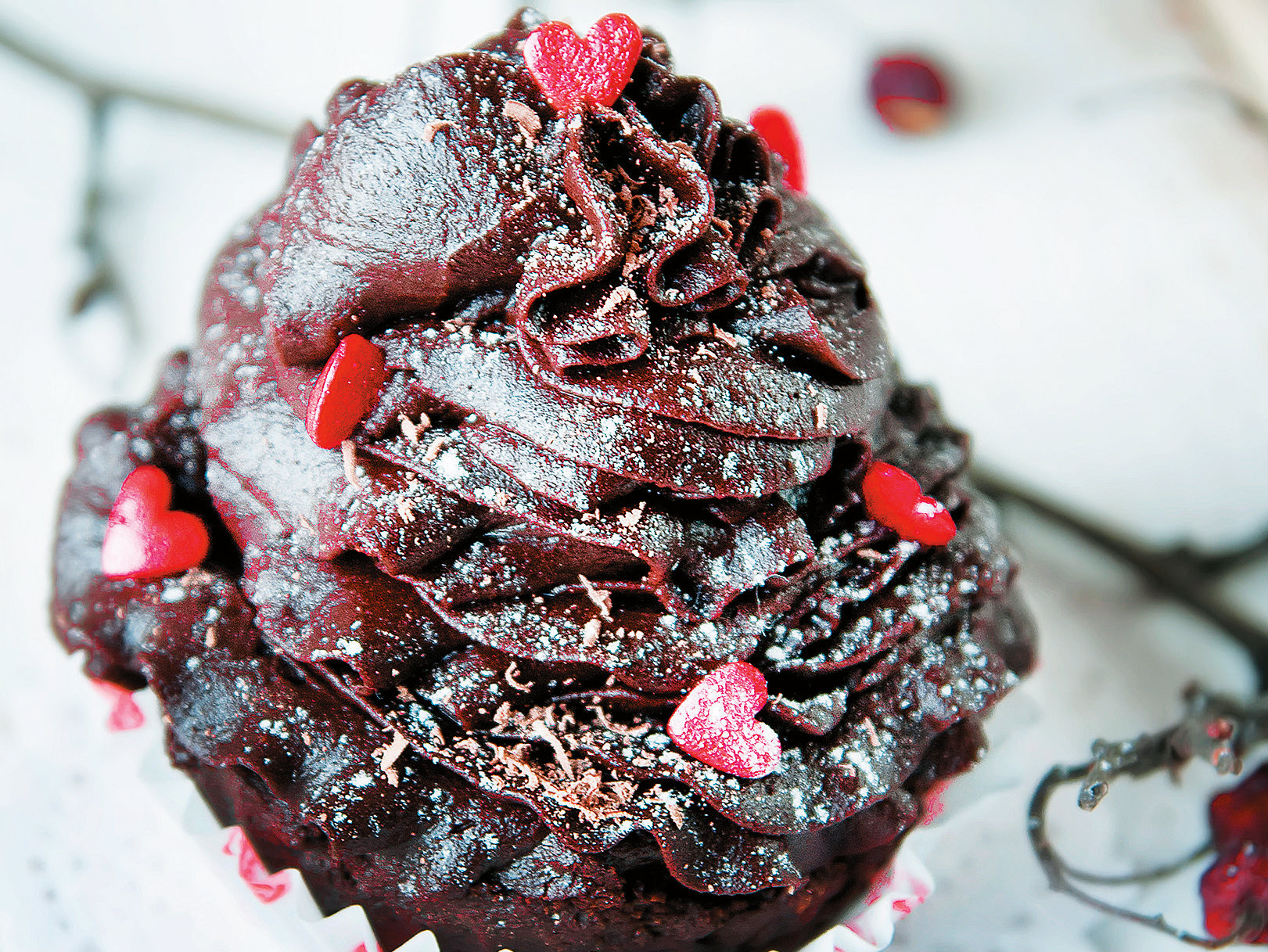Os melhores cupcakes de chocolate