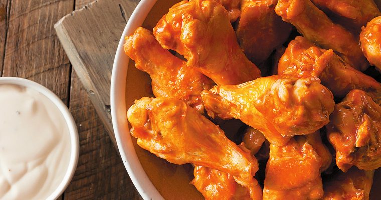 Receita de buffalo wings