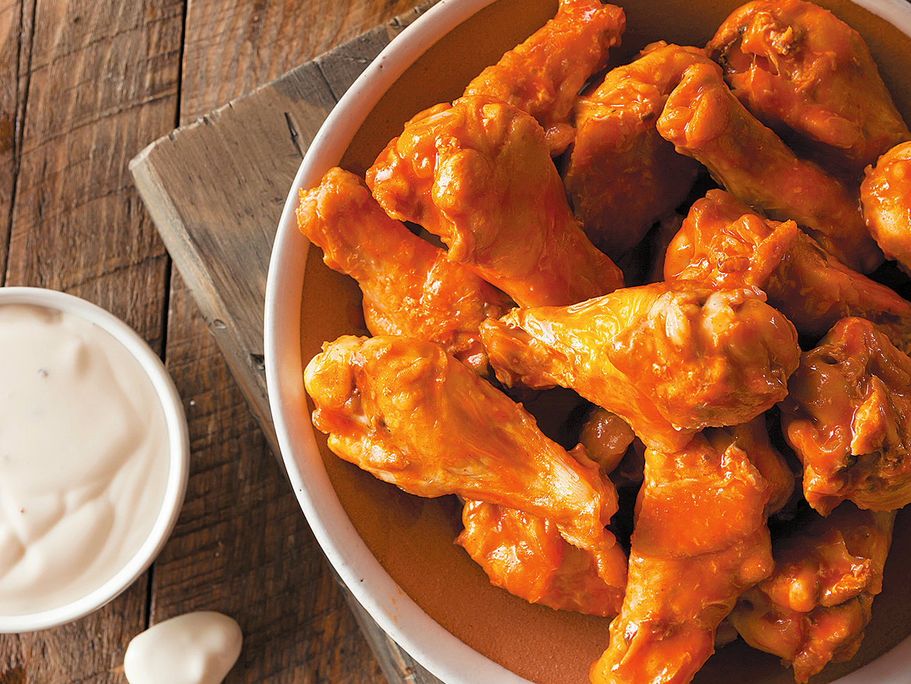 Receita de buffalo wings